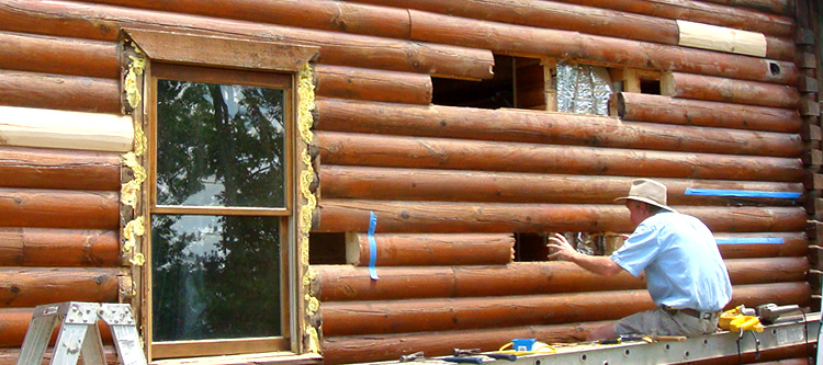 Log Home Repair Spencerville, Ohio